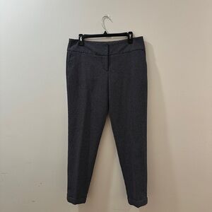 Worthington Black White Dot Patterned/Textured Pants
